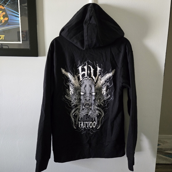 Hvtc full zip hoodie,  unisex small,  NWOT - Picture 3 of 6